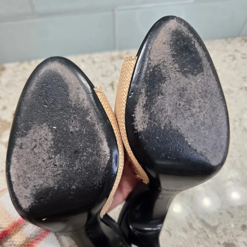 Saint Laurent Shoes Saint Laurent Black And Tan Womens Shoes 40 - Picture 9 of 10